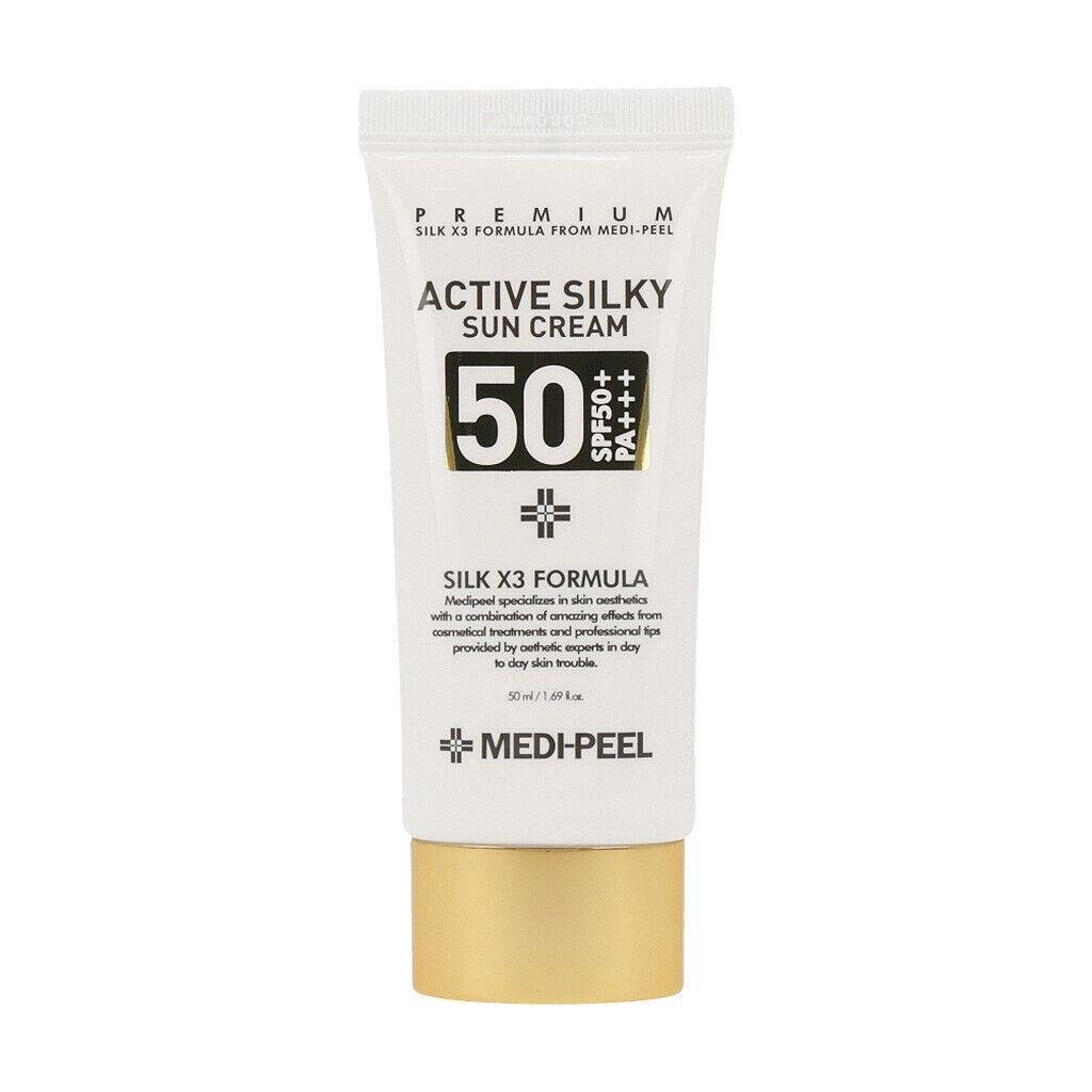 Крем солнцезащитный Medipeel Active Silk деликатный 50 мл (2464531598)