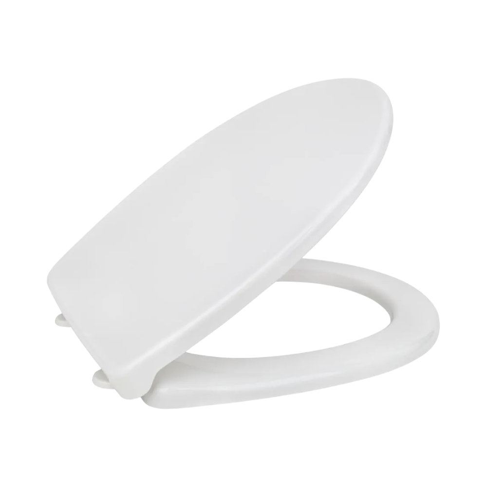 Сидение для унитаза SoloPlast СП8 с пластиковым креплением 358х430 мм (2541892348)