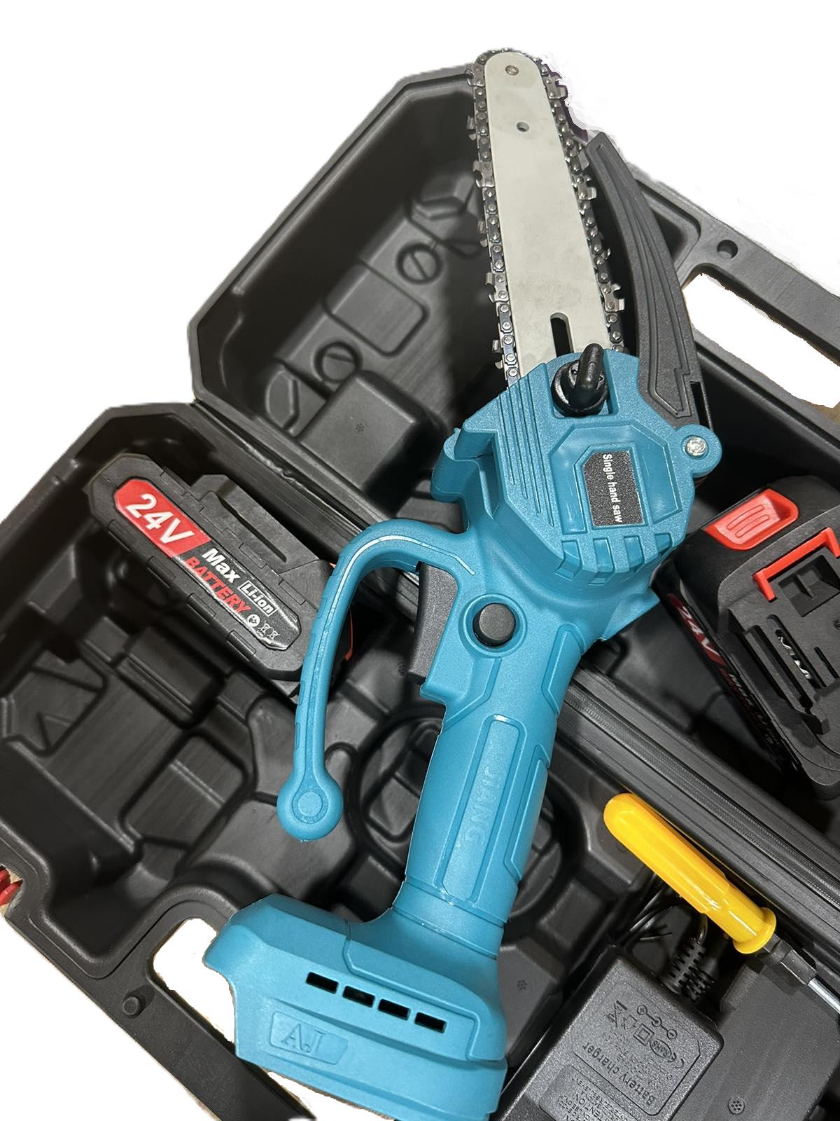 Пила ланцюгова акумуляторна 24V з двома акумуляторами 3000 mAh - фото 3 Пила ланцюгова акумуляторна 24V з двома акумуляторами 3000 mAh - фото 3