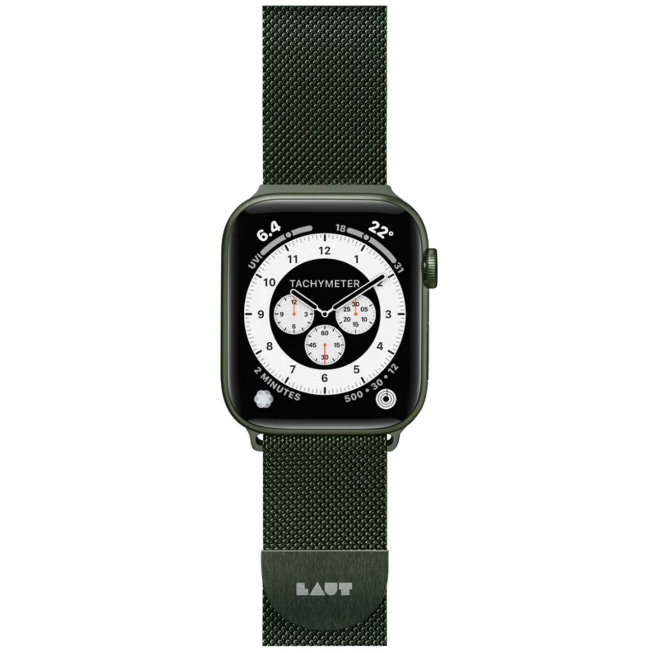 Металический ремешок Laut Steel Loop for Watch 49/45/44/42mm, Green (L_AWL_ST_GN) - фото 2 Металический ремешок Laut Steel Loop for Watch 49/45/44/42mm, Green (L_AWL_ST_GN) - фото 2