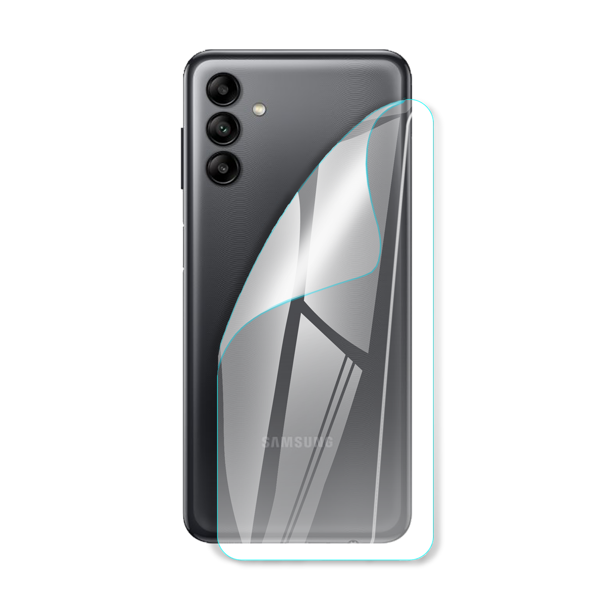 Защитная полиуретанова глянцевая пленка Medium Armor на корпус смартфона Samsung Galaxy A04s (PF-M02CSG-001-010)