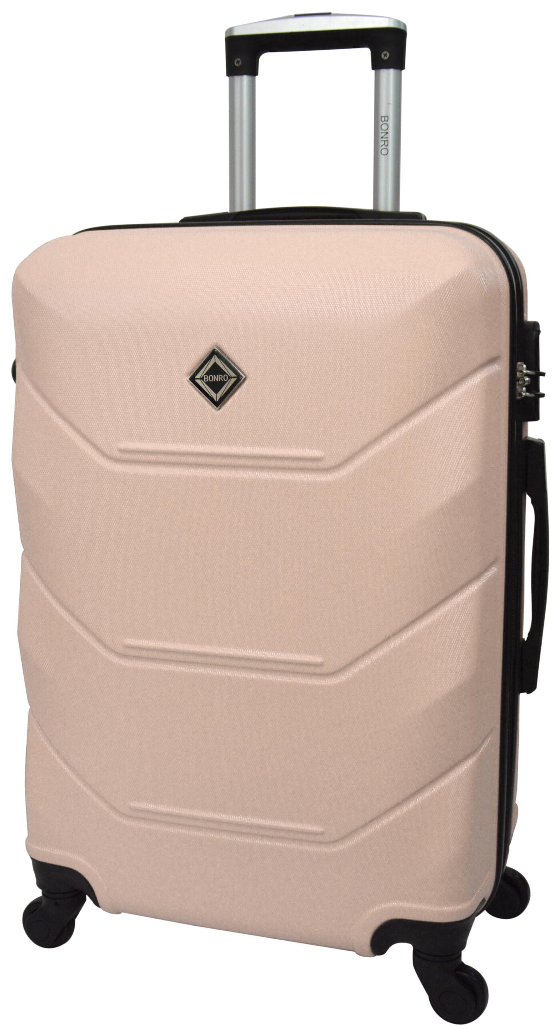 Чемодан Bonro 2019 небольшой Бежевый (6963)