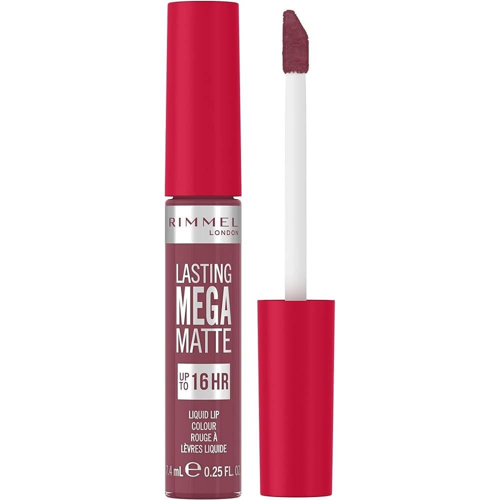 Помада губная матовая жидкая Rimmel London Lasting Mega Matte Liquid Lip Colour 900 Ravishing Rose 7,4 мл (22066666)