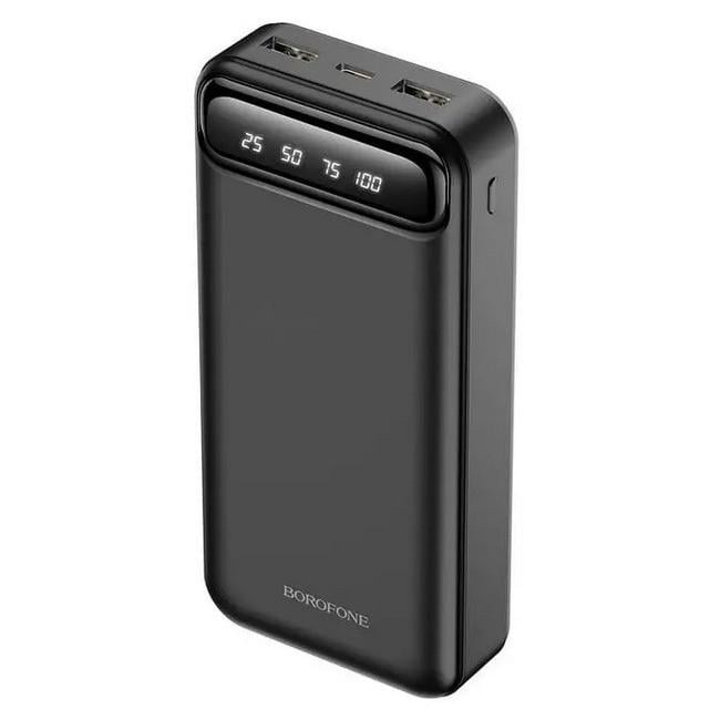 Повербанк Borofone BJ14A 20000 mAh 2 USB Type-C 2 A Black (019501)