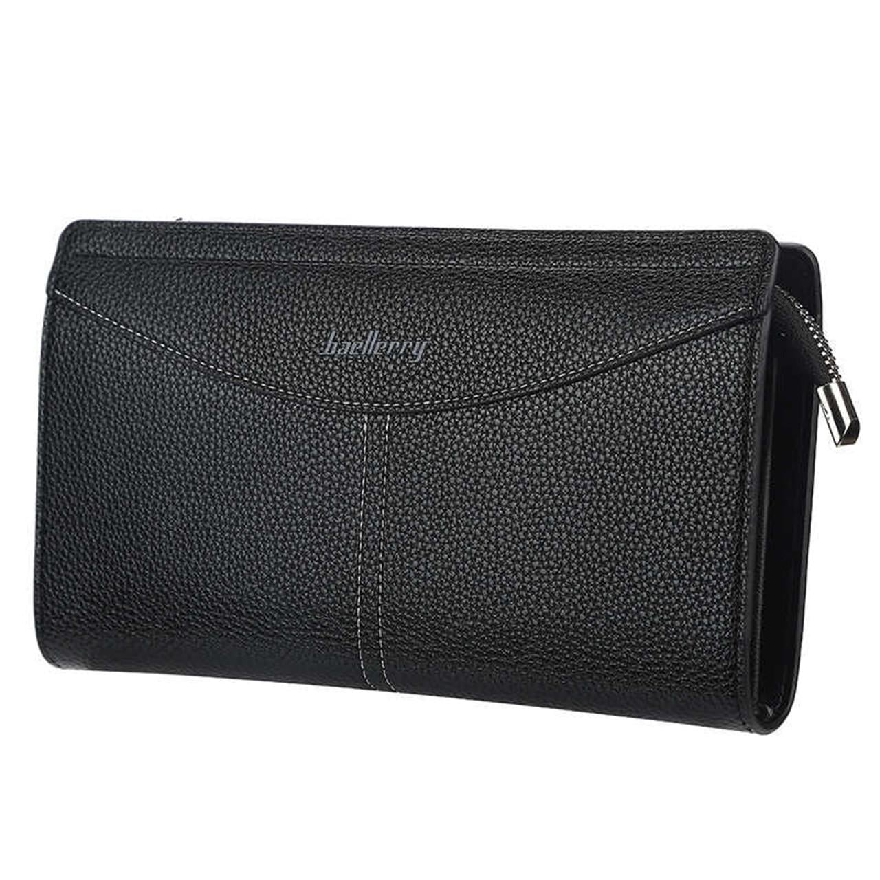 Мужской кошелек Baellerry S1002 Black