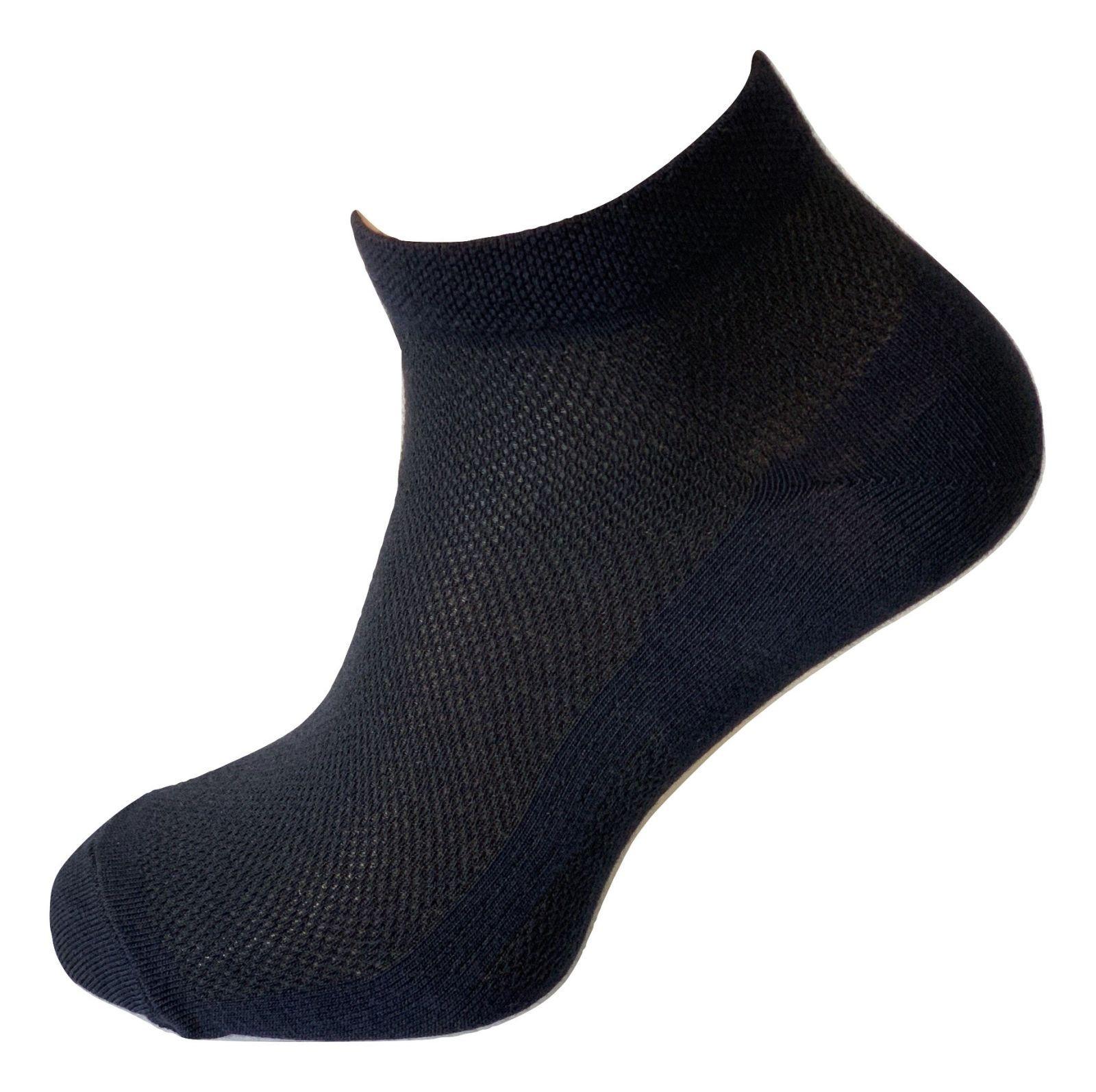 Носки Новая пара 430-348 летние короткие р. 42-44 Черный (2348043016946)