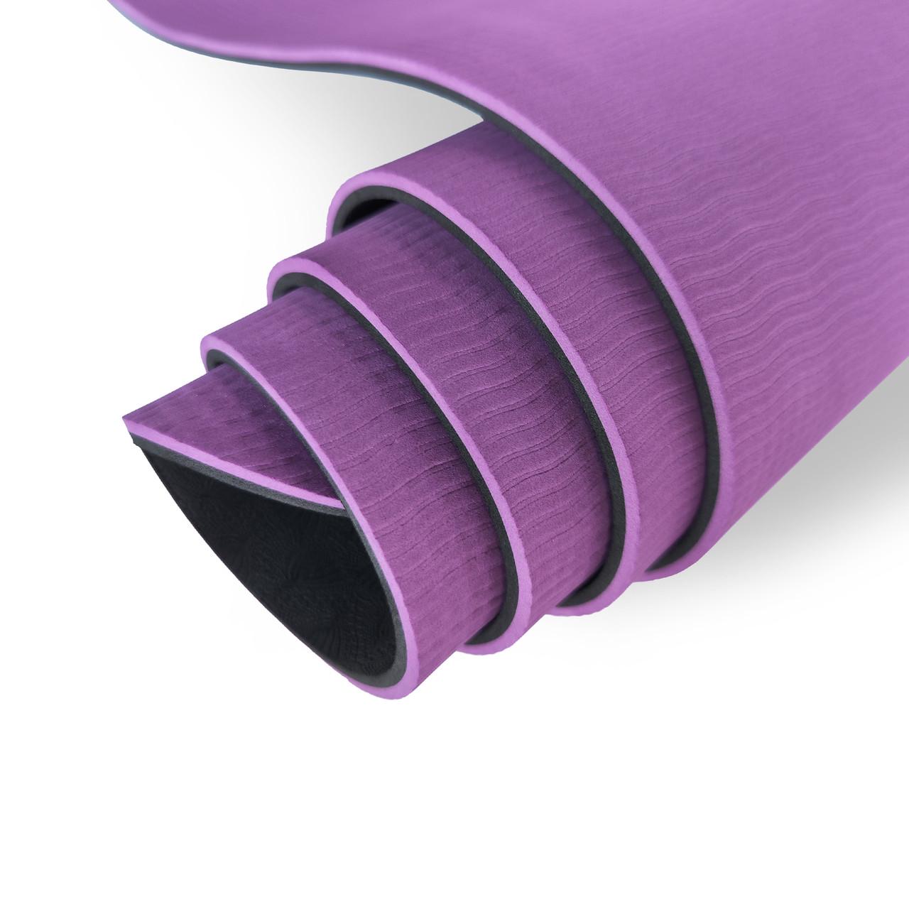 Коврик для фитнеса и йоги Gemini Pro GE-6BV TPE/TC 6 мм (14729317) - фото 3 Коврик для фитнеса и йоги Gemini Pro GE-6BV TPE/TC 6 мм (14729317) - фото 3