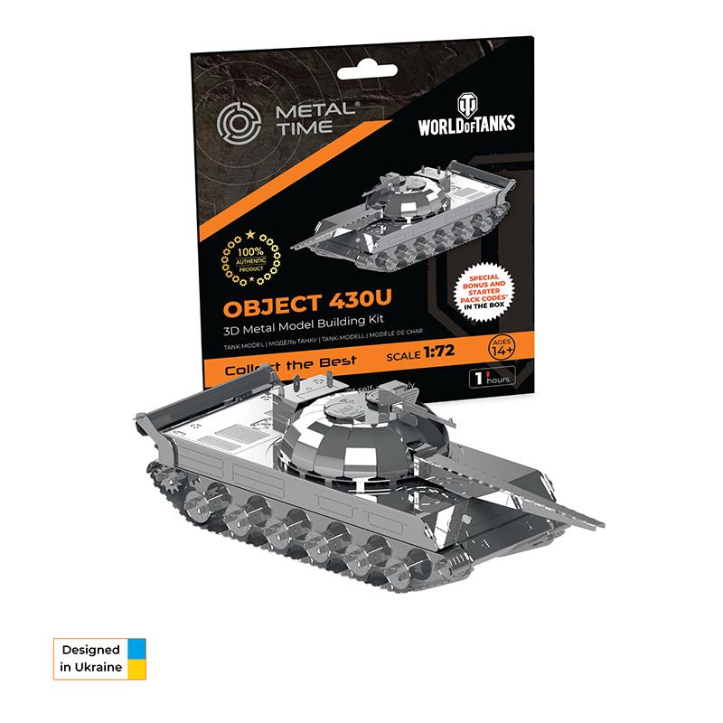 Конструктор METAL-TIME Object 430 MT065 колекційна модель (3031520) - фото 7 Конструктор METAL-TIME Object 430 MT065 колекційна модель (3031520) - фото 7