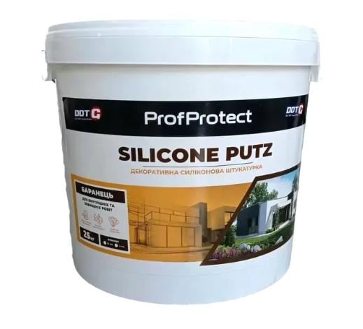 Штукатурка декоративная силиконовая DDT Profprotect Silicon Putz 1,5 зерна 25 кг (000022280)