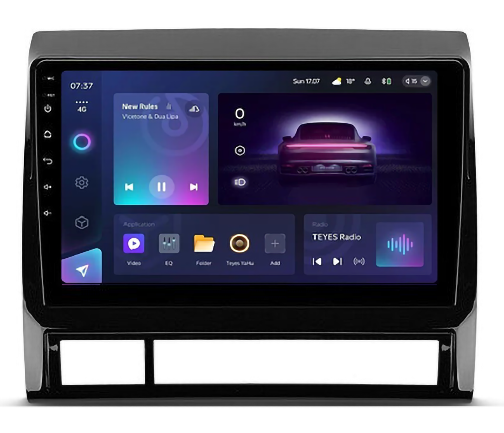 Автомагнитола штатная Teyes CC3 2K 4/32 GB для Toyota Tacoma 2 N200 Hilux 2005-2015 L1 9" (AR-76362)