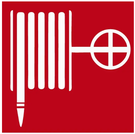 Знак Кран пожарный Красный (д-8093)