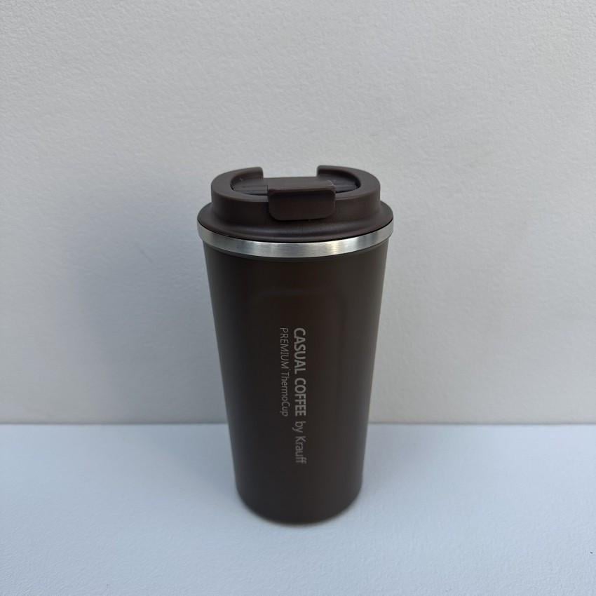 Термочашка Krauff Personell 26-309-006 510 мл Коричневый (2746350407)