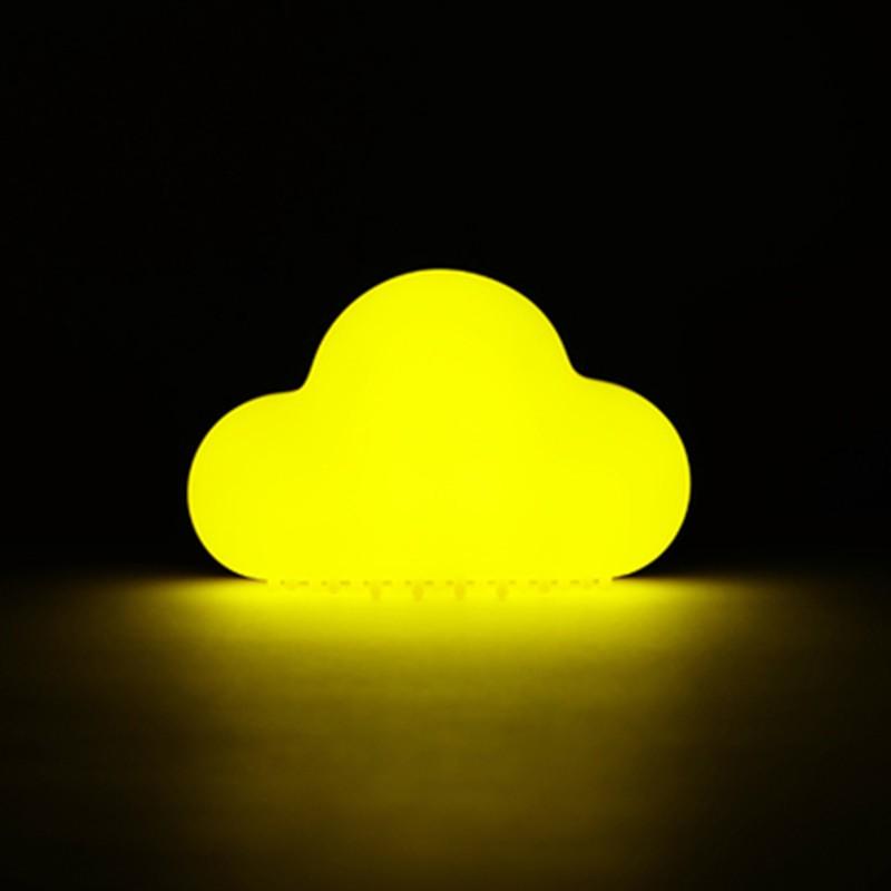 Ночник-світильник CLOUD Night LED Lamp Хмаринка на акумуляторі Жовтий - фото 2