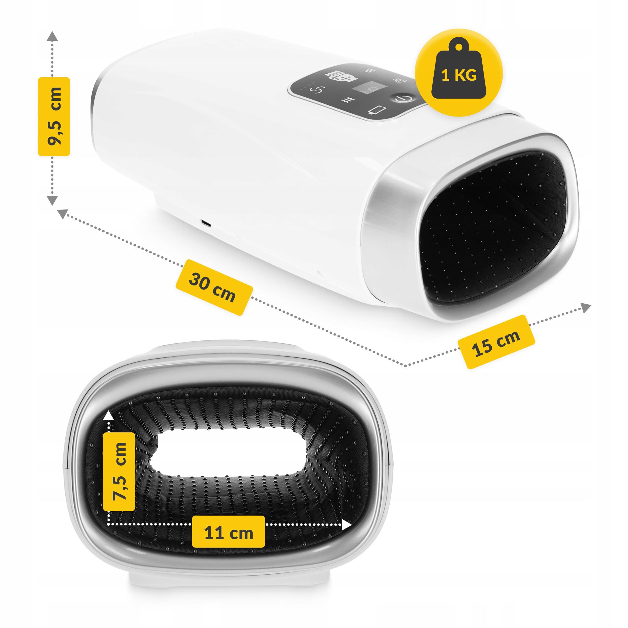 Масажер для рук 4fizjo Ultra багатофункціональний з підігрівом White (P-5905973403511) - фото 7 Масажер для рук 4fizjo Ultra багатофункціональний з підігрівом White (P-5905973403511) - фото 7