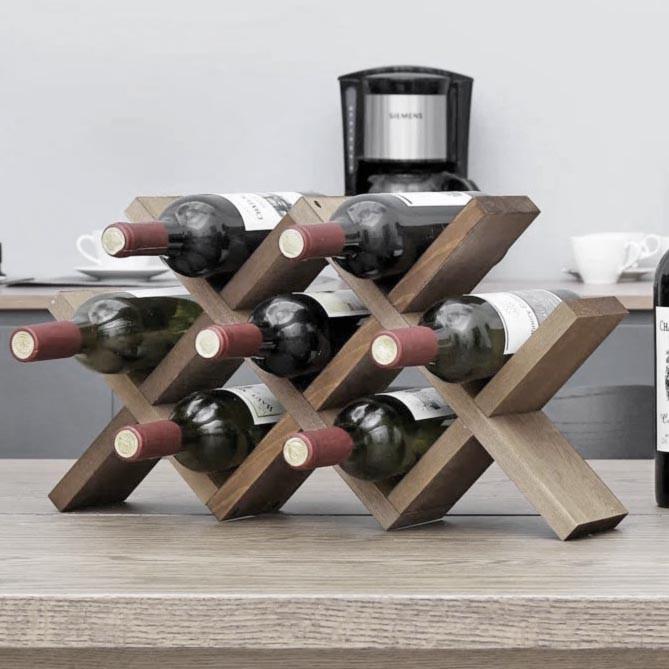 Полка для вина настольная Форвол Сепия (Впс-002908)