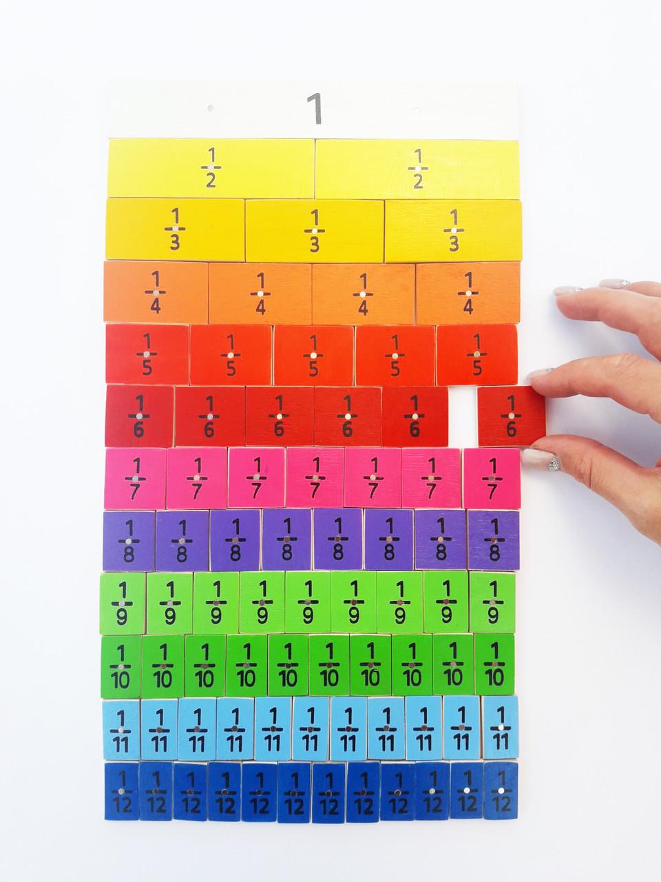 Магнитный прибор HEGA Части и дроби(56) - фото 4