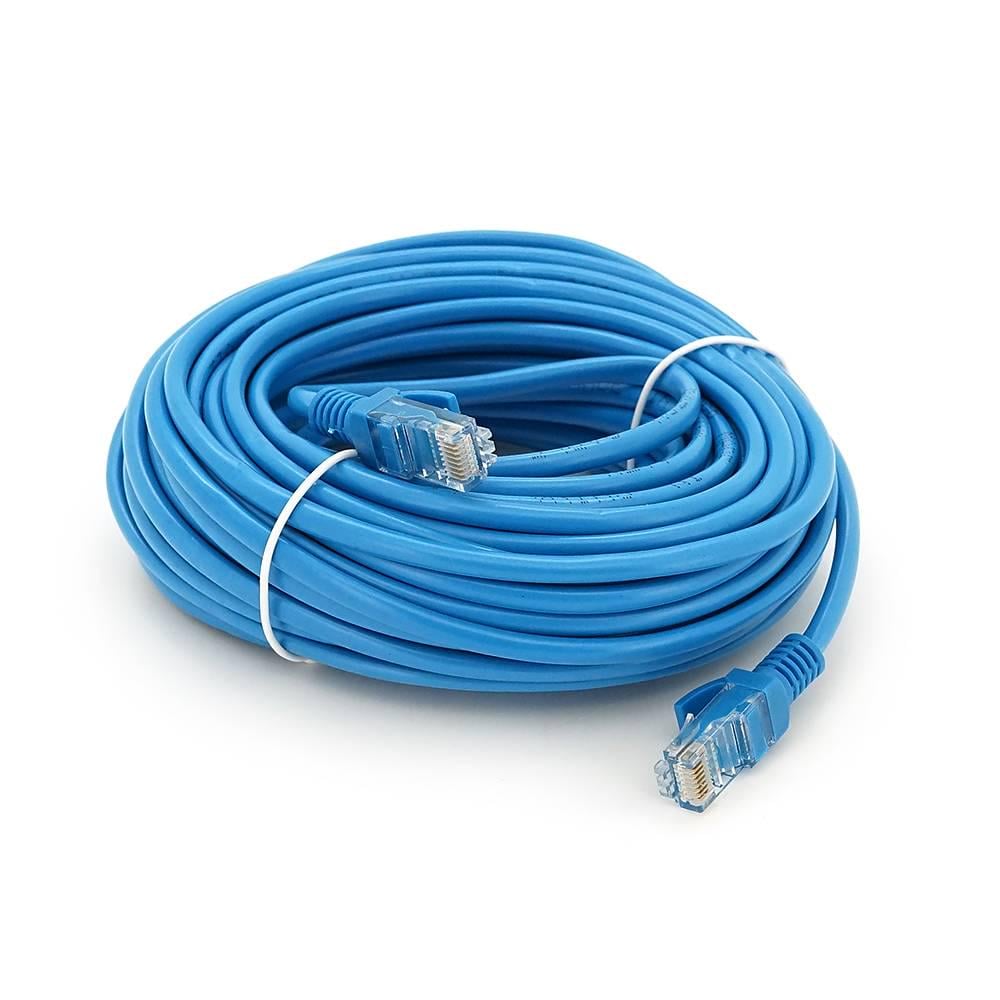Патч-корд литий Ritar CCA UTP RJ45 Cat,5e 15 м Q100 Синій Патч-корд литий Ritar CCA UTP RJ45 Cat,5e 15 м Q100 Синій