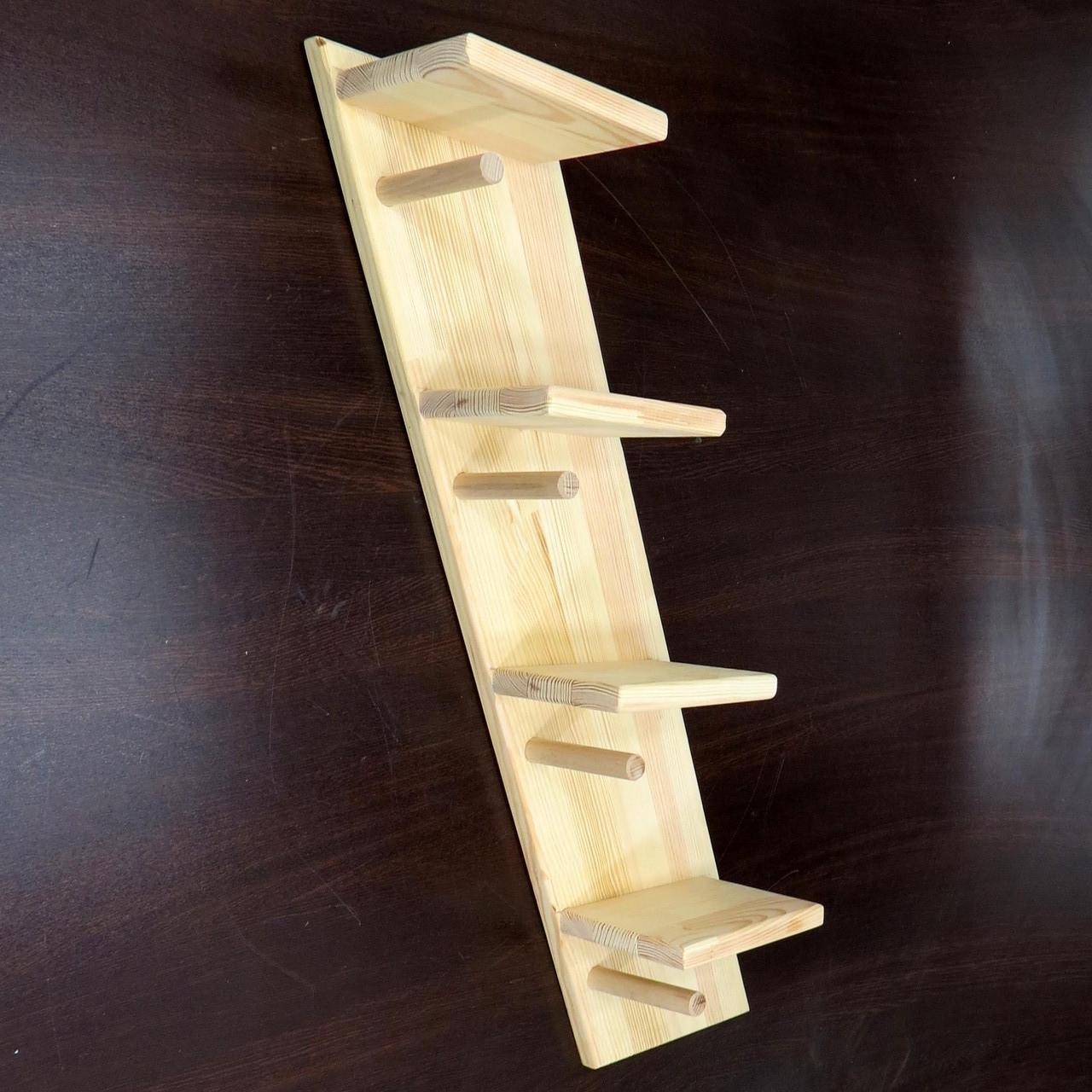 Вешалка для зонтов из дерева Эльба 4 левая Бланже (ВУЗ-140401)