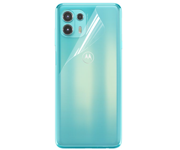 Противоударная гидрогелевая пленка Hydrogel Film для Motorola Edge 20 Lite на заднюю панель, Transparent