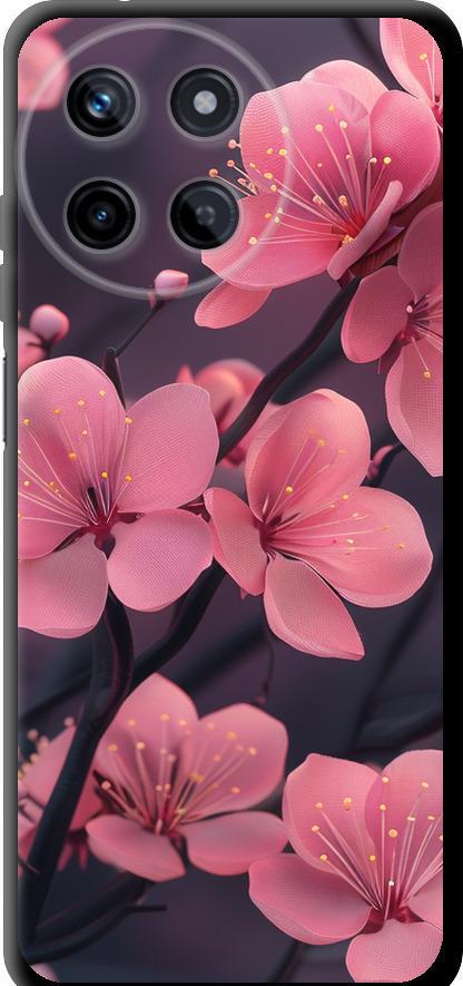 Чехол на Realme Realme 11 Пурпурная сакура (6075b-3120-42517) Чехол на Realme Realme 11 Пурпурная сакура (6075b-3120-42517)