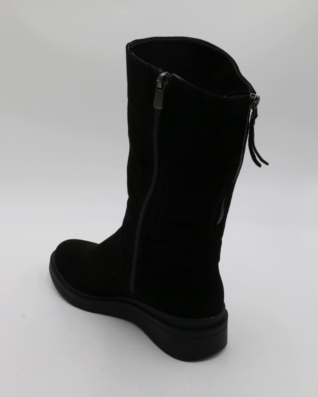 Сапоги женские зимние Pandora кожаные р. 41 Черный (3068 с) - фото 4 Сапоги женские зимние Pandora кожаные р. 41 Черный (3068 с) - фото 4