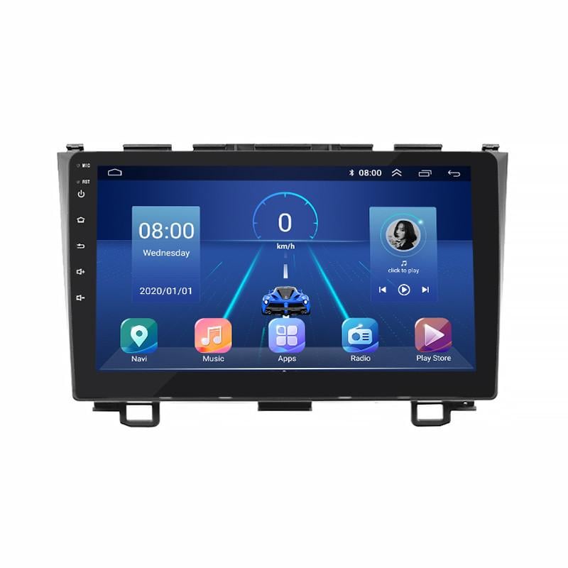 Магнитола штатная Lesko для Honda CR-V III Restyling 2009-2012 9" 2/32Gb/ 4G/ Wi-Fi Premium GPS Android