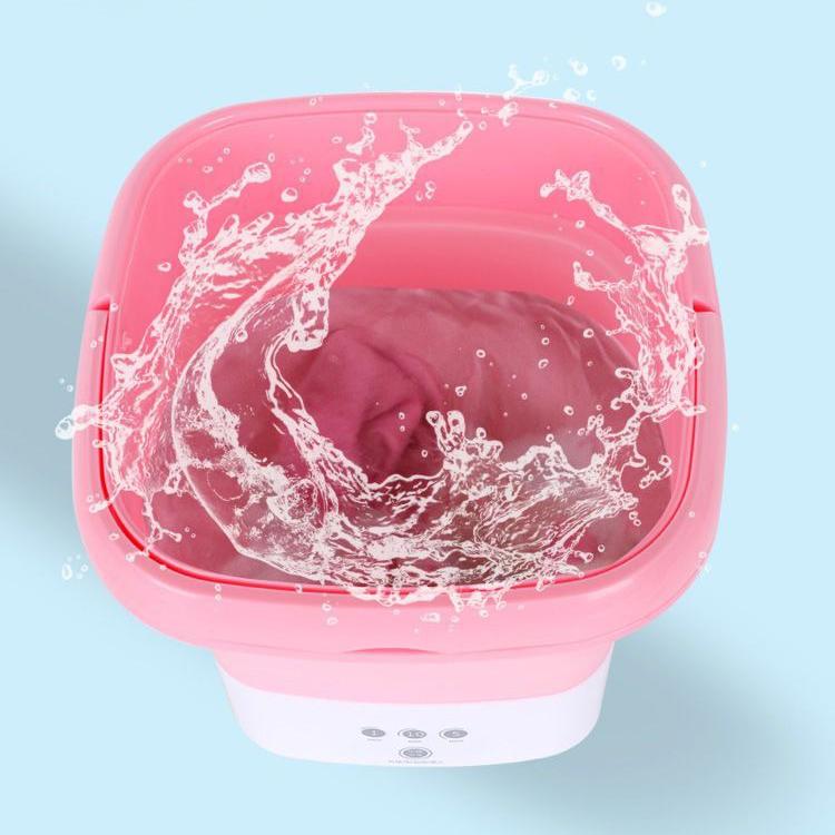 Пральна машинка Wash Machine 220 В 10 л Pink - фото 7