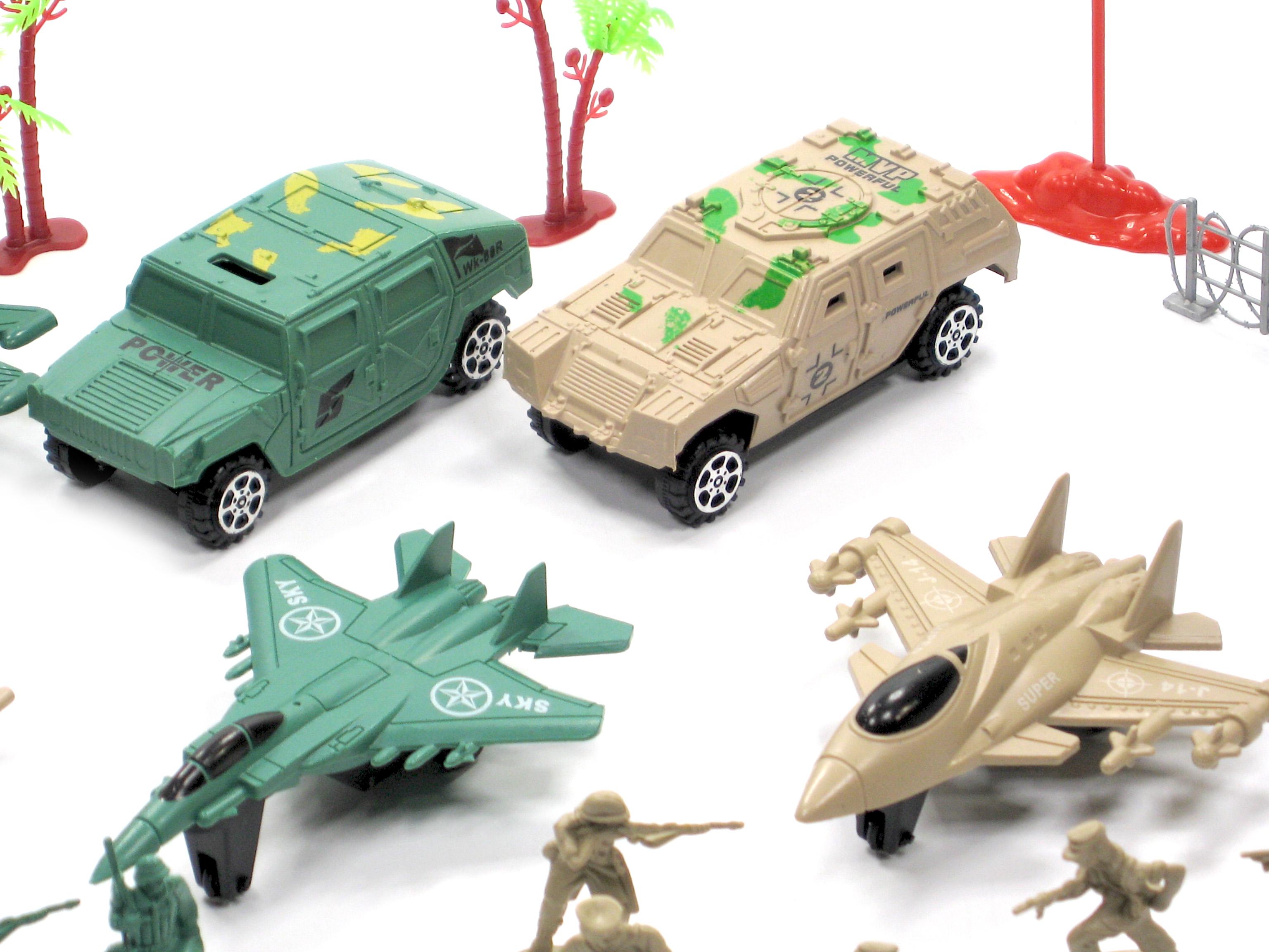 Набір військовий 54825 військова техніка/солдатики/зміцнення - фото 3