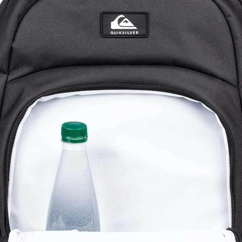 Рюкзак міський Quiksilver Schoolie Cooler II з термо відділенням 25 л Чорний (eqybp03567 black) - фото 9