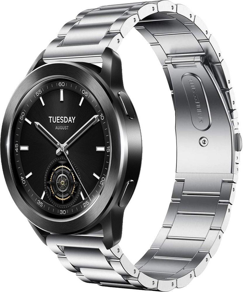 Браслет металлический Shape для Xiaomi Watch S3 Silver (37143-59)