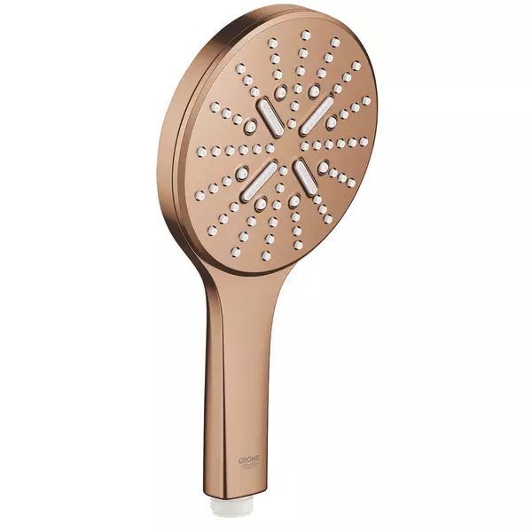 Ручной душ Grohe Rainshower Smartactive 26574DL0 130 теплый закат (брошенное розовое золото) Ручной душ Grohe Rainshower Smartactive 26574DL0 130 теплый закат (брошенное розовое золото)