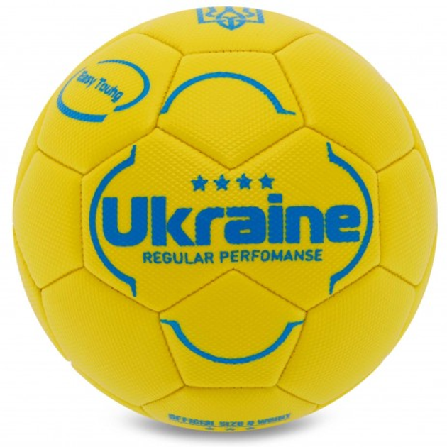 Футбольний м'яч MFC Ukraine р. 3 Жовтий (100-98-FB24501YL)