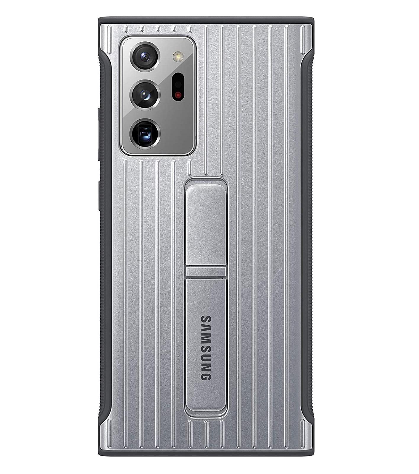 Чехол противоударный с подставкой Official Protective Standing Cover EF-RN980CSEGRU для Samsung Galaxy Note 20 Ultra Silver Чехол противоударный с подставкой Official Protective Standing Cover EF-RN980CSEGRU для Samsung Galaxy Note 20 Ultra Silver