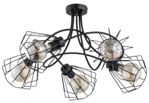 Люстра стельова Alfa Praxide лофт (24975)