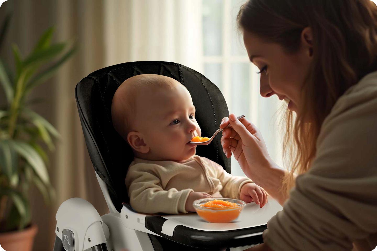 Стульчик-качели для кормления Nukido Elite 3в1 Black (700800) - фото 7