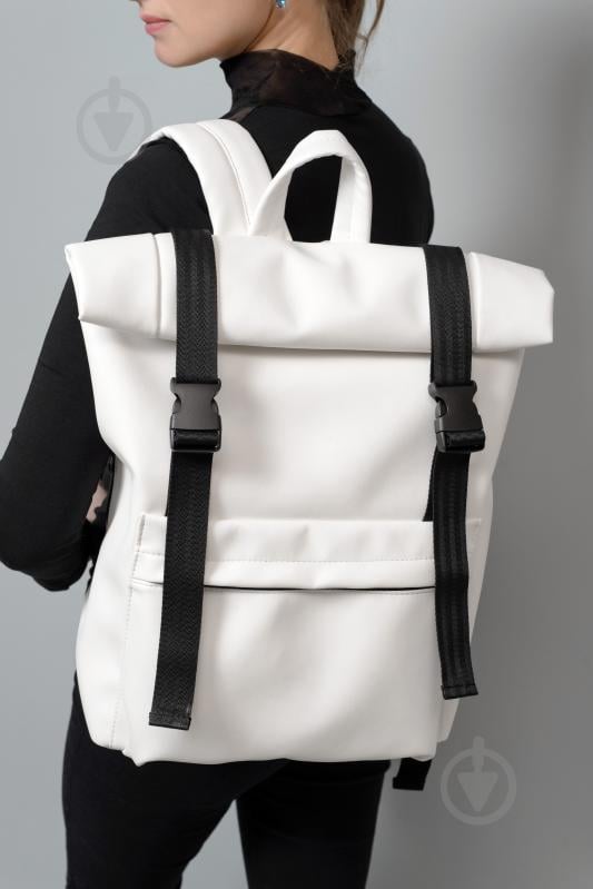 Рюкзак ролл Sambag унисекс RollTop LSH Белый (24211008)