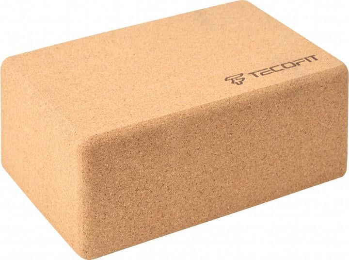 Блок для йоги TECOFIT пробка (TOP1710185)