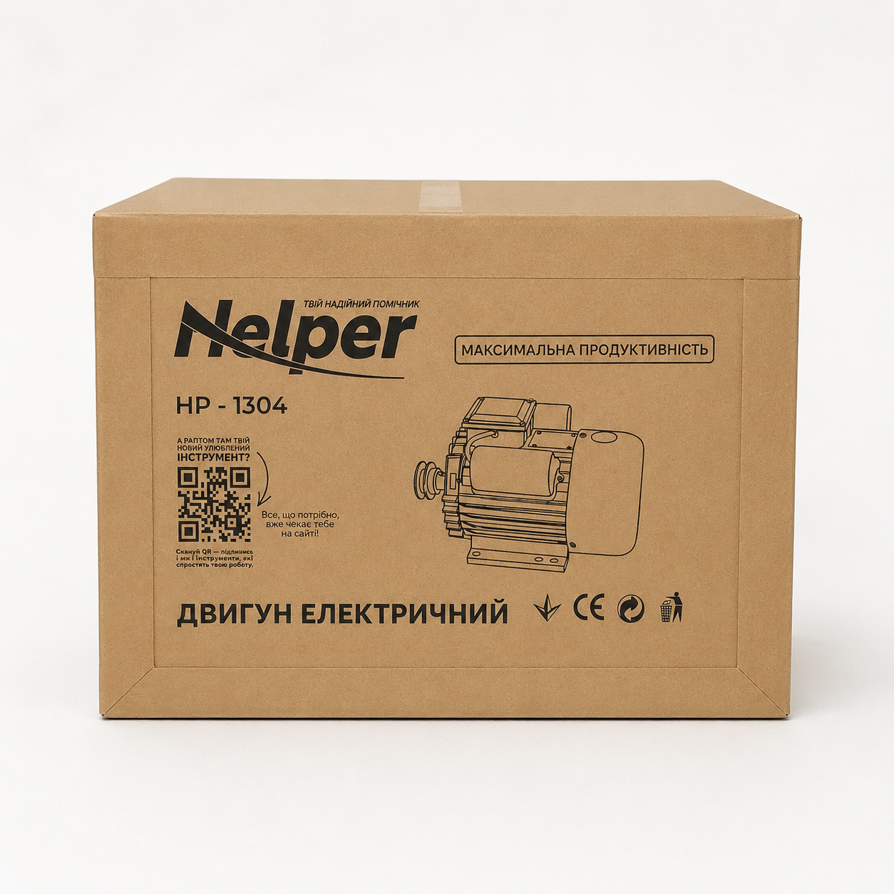 Електродвигун Helper HP - 1304 3 кВт 18.2 А 2810 об/хв вал 24 мм - фото 15 Електродвигун Helper HP - 1304 3 кВт 18.2 А 2810 об/хв вал 24 мм - фото 15