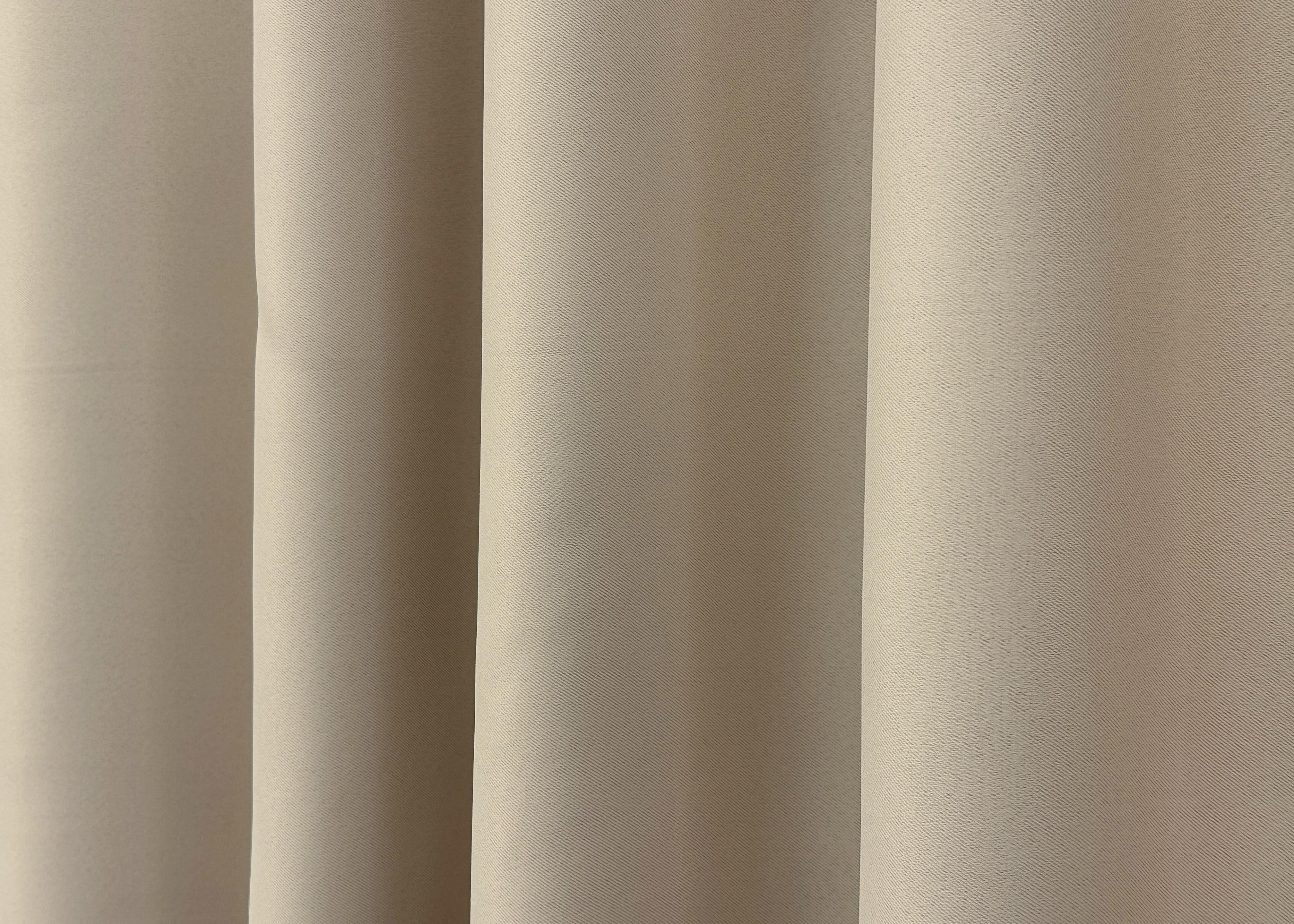 Комплект готовых штор VR-Textil Блэкаут Bagema Rvs №1545ш 150х295 см 2 шт. Бежевый (33-0625) - фото 7 Комплект готовых штор VR-Textil Блэкаут Bagema Rvs №1545ш 150х295 см 2 шт. Бежевый (33-0625) - фото 7