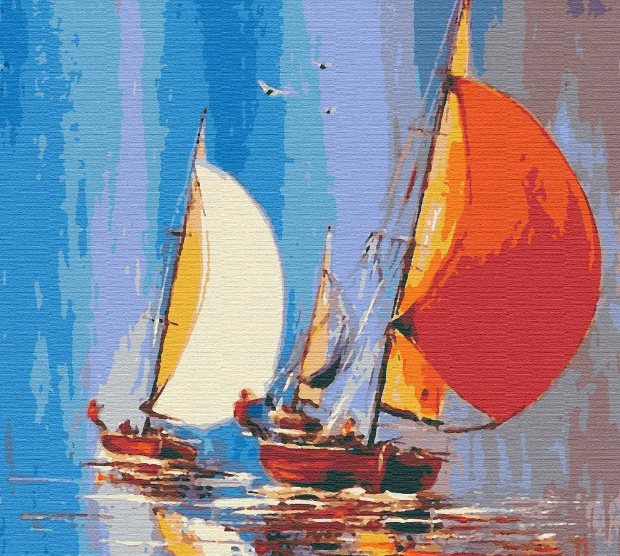 Картина по номерам Riviera Blanca Плыть 40x50 см (RB-0429)