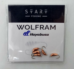 Мормышка вольфрамовая Start Fishing Рижский банан №18 2 мм 0,3 г Copper (8920) - фото 2