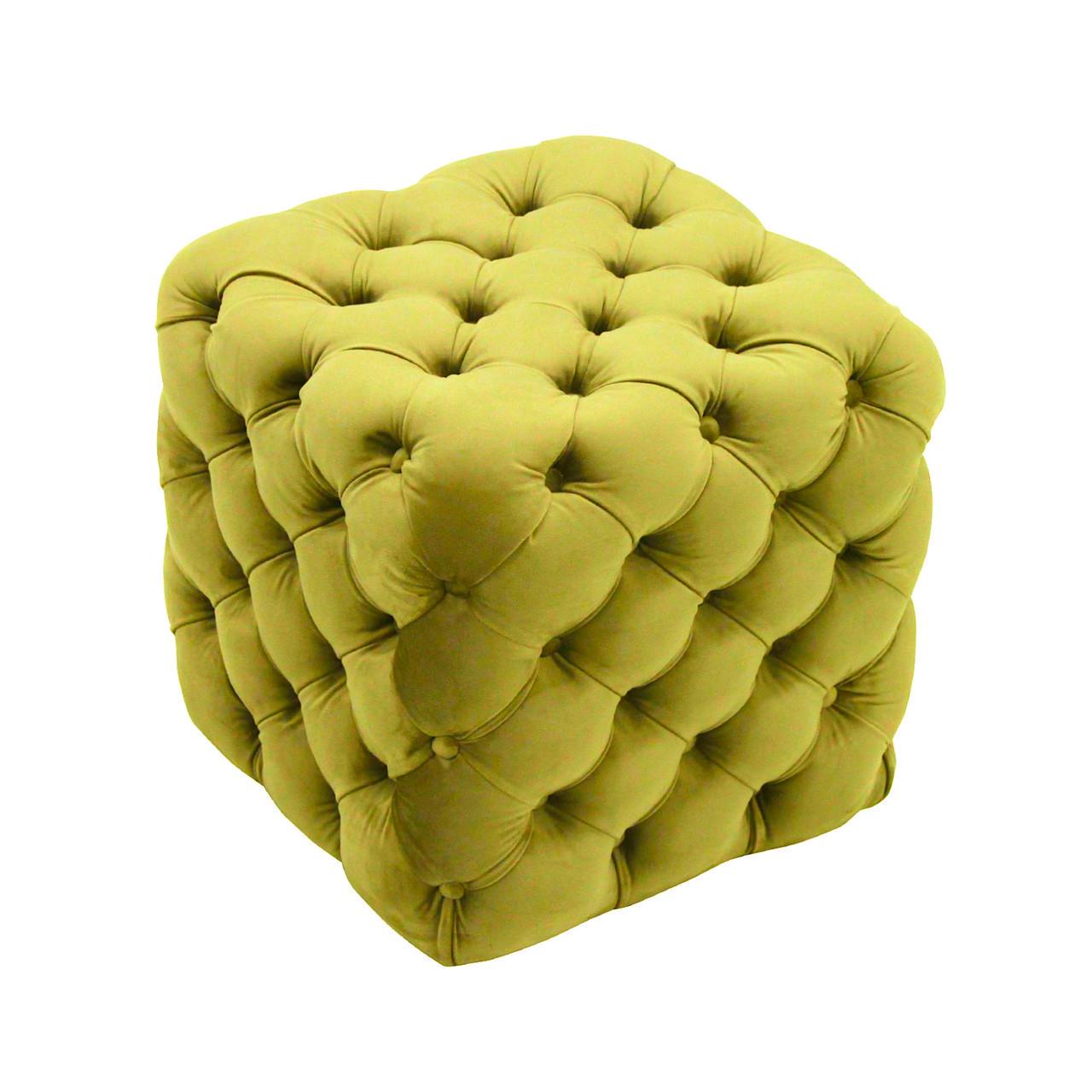 Пуф Mebelle Cubic велюр 45x45x45 см Рожевий (0181) - фото 2 Пуф Mebelle Cubic велюр 45x45x45 см Рожевий (0181) - фото 2