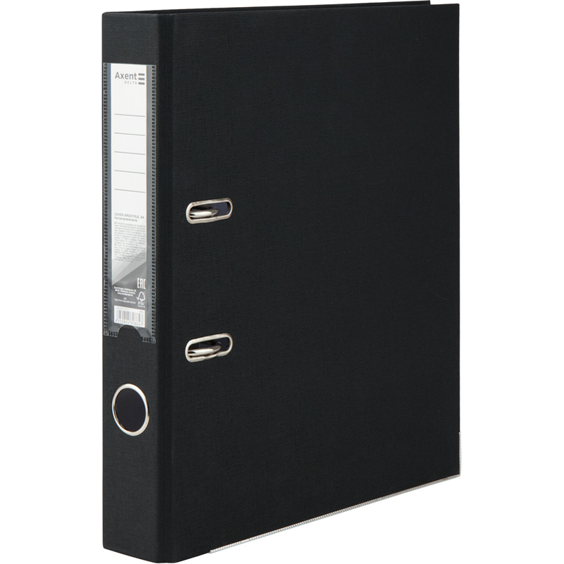 Папка-регистратор односторонняя D1713-01P PP 5 см разобранная 50 шт. Черный (4250266262421)