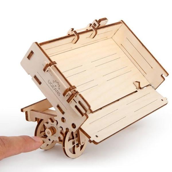 3D пазл механический UGEARS «Прицеп» - фото 5 3D пазл механический UGEARS «Прицеп» - фото 5