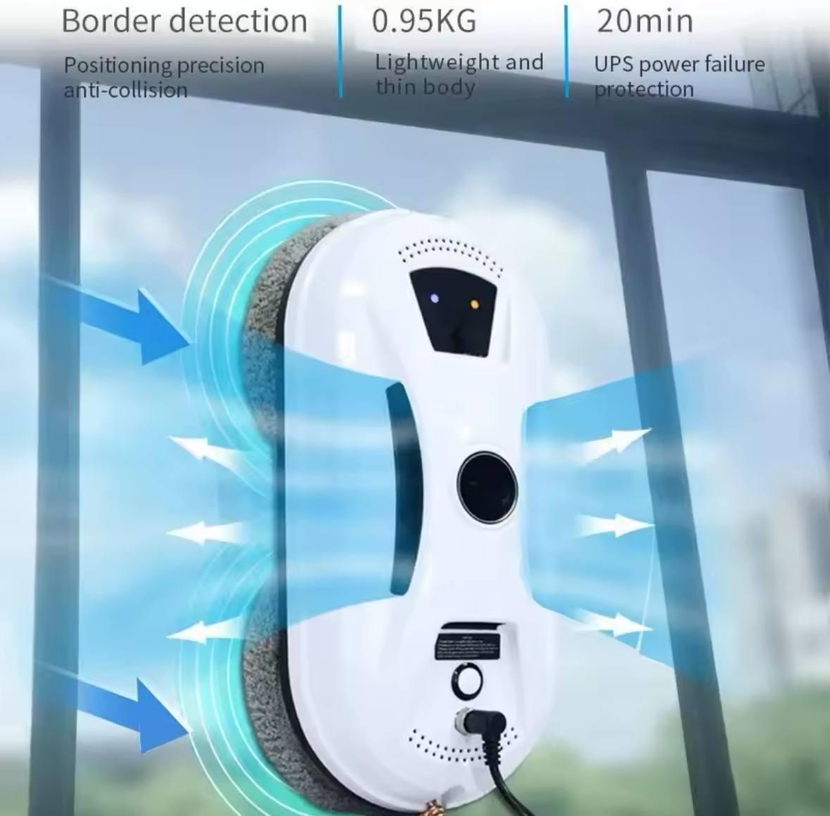 Робот-мойщик для окон 80 Вт Белый - фото 10 Робот-мойщик для окон 80 Вт Белый - фото 10