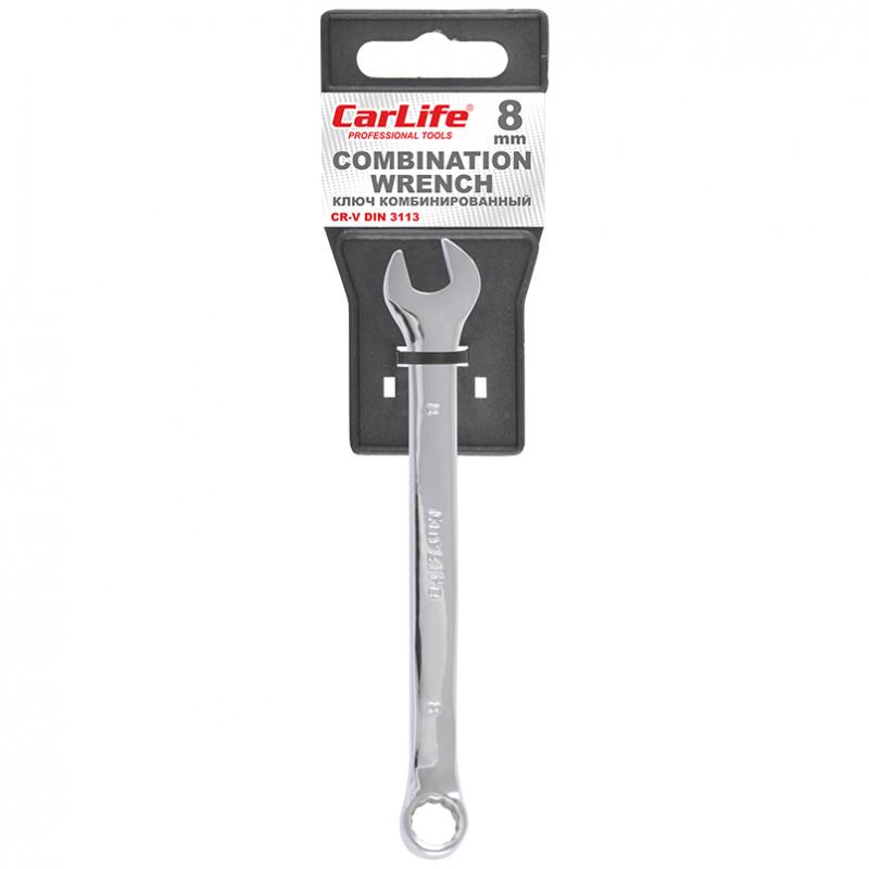 Ключ комбинированный CarLife CR-V 8 мм (WR4008)