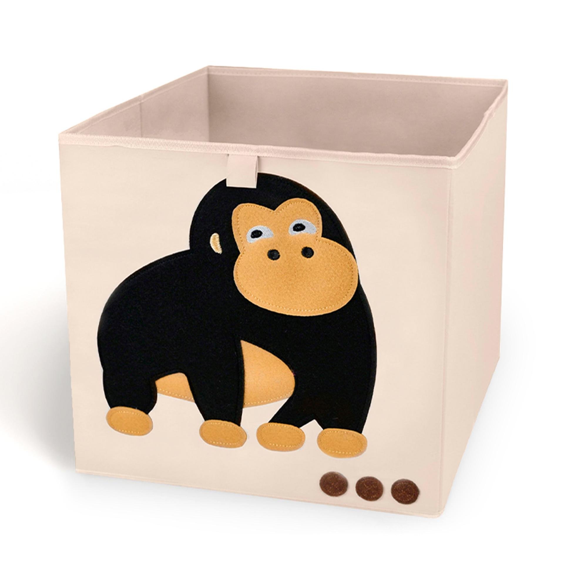Короб для хранения Handy Home Обезьяна 33x33x33 см Бежевый (CH11) Короб для хранения Handy Home Обезьяна 33x33x33 см Бежевый (CH11)