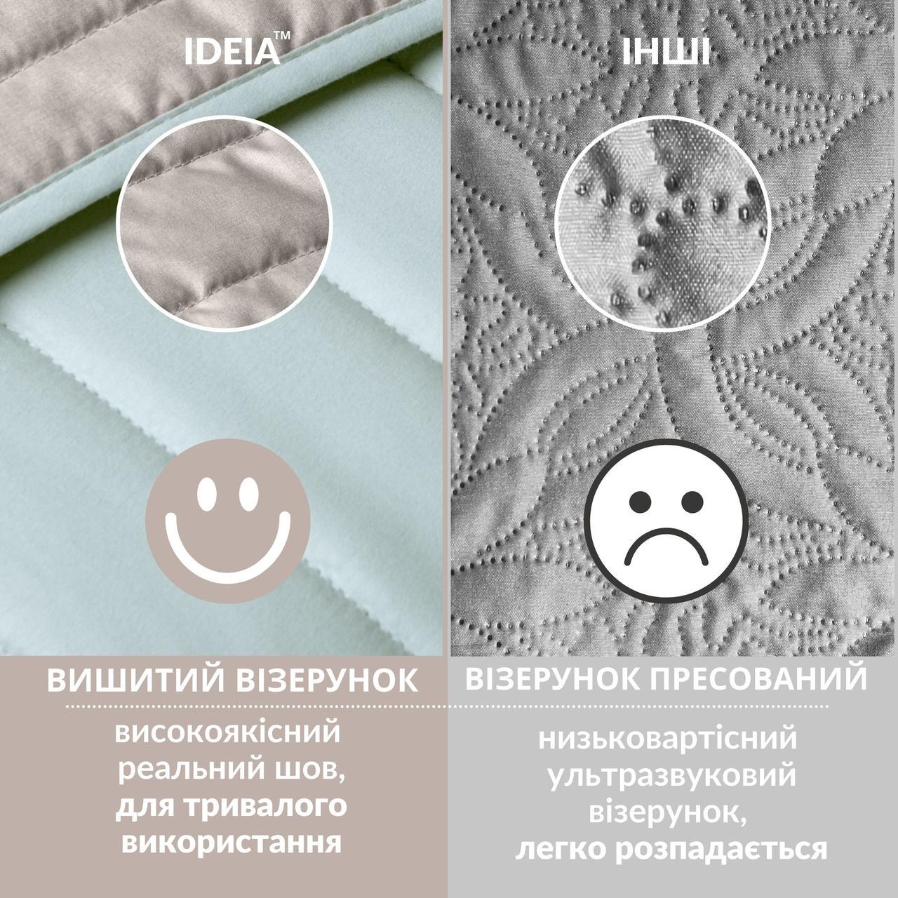 Покрывало IDEIA Люкс двухстороннее 240х260 см (25898189) - фото 8