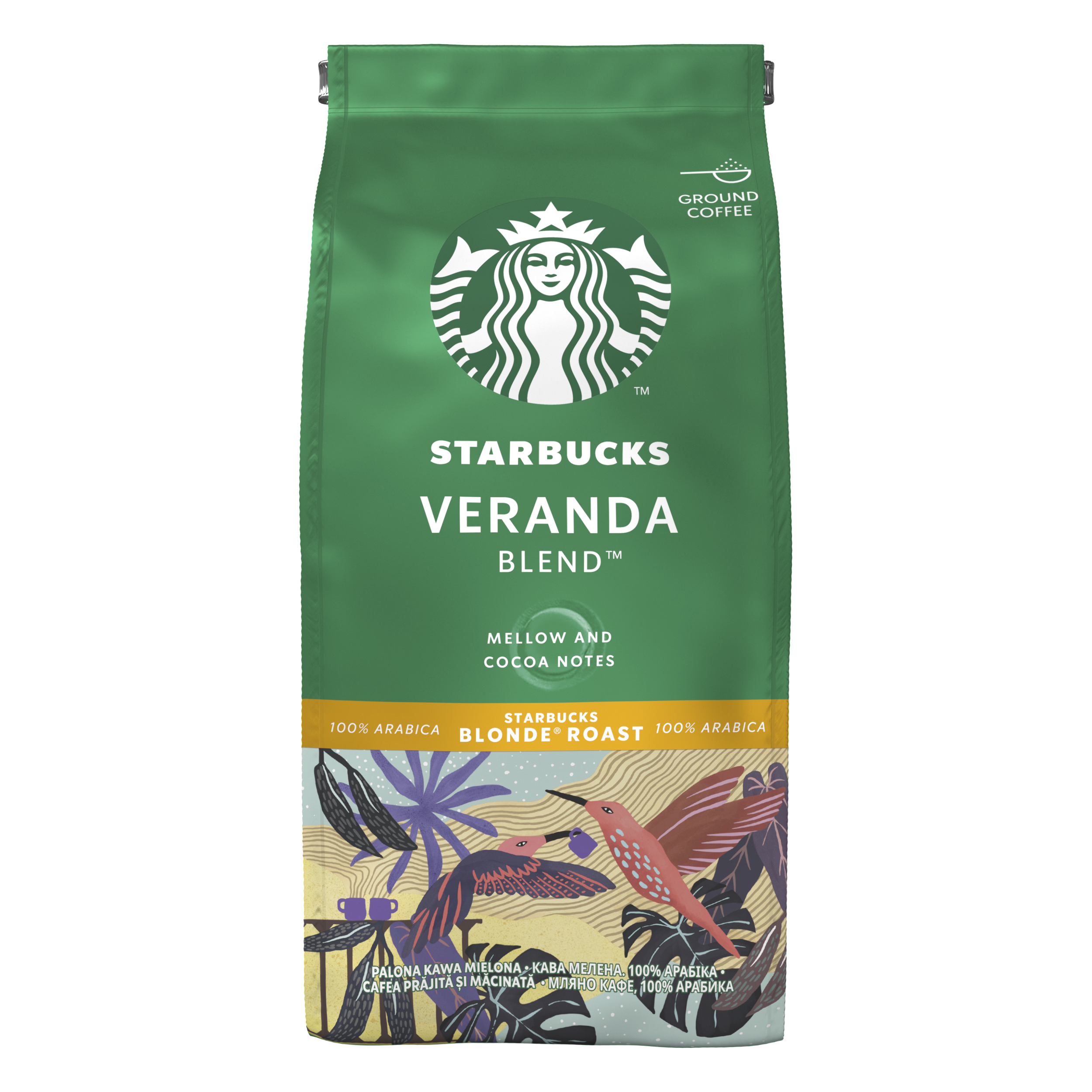 Кофе молотый Starbucks VERANDA BLEND 200 г (star100070)