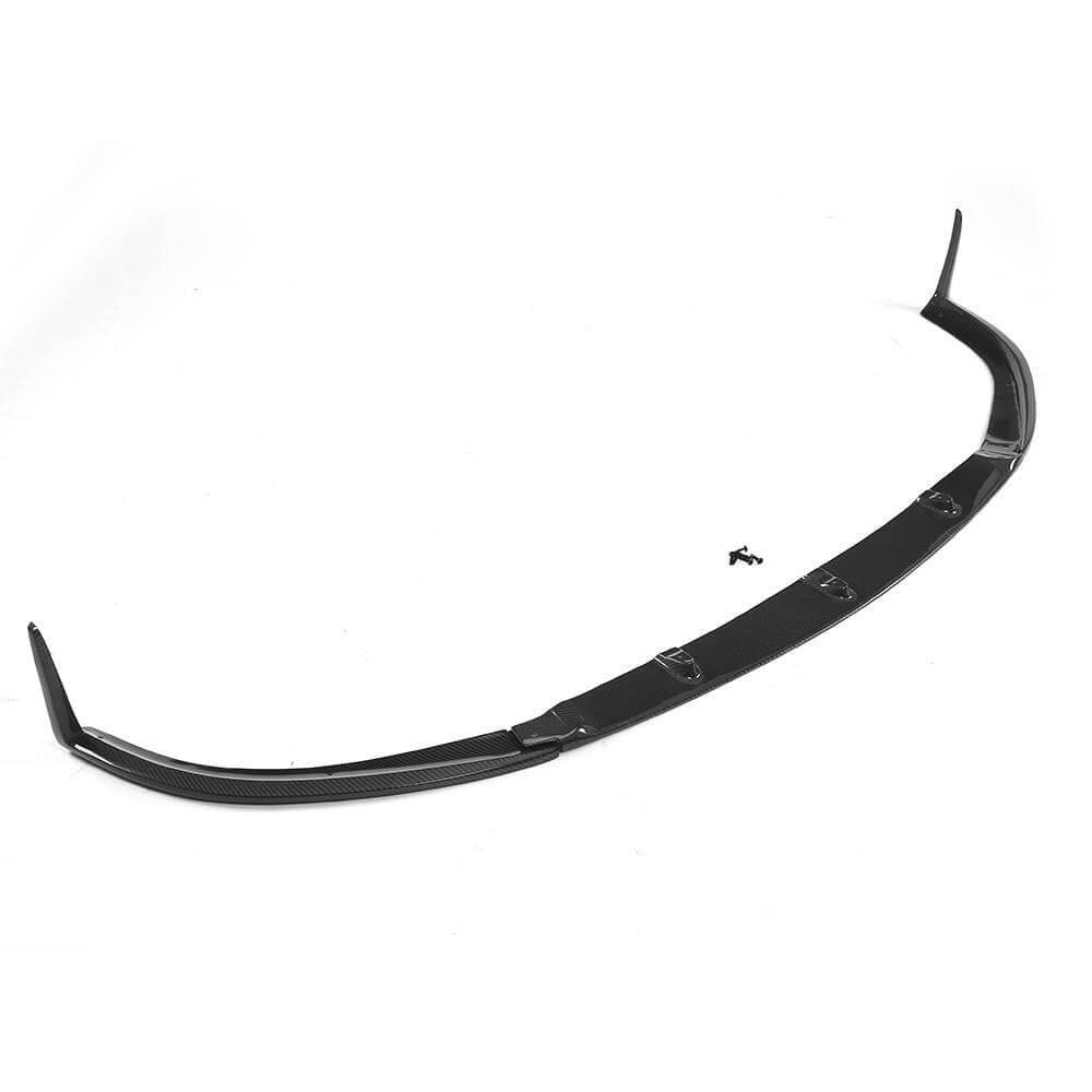Накладка на передний бампер Lip DDCarbon V1 для купе/кабриолет C63 AMG 2015-2019/Mercedes C-сlass W205 2014-2021 карбон (147714)